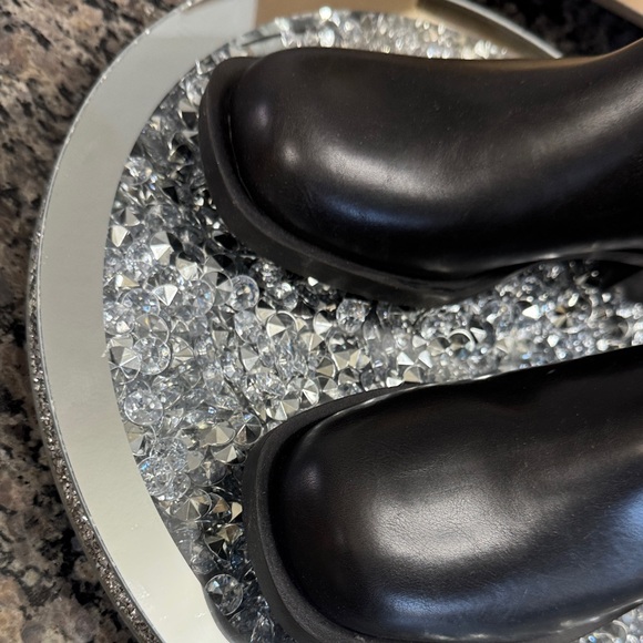 Coconuts by Matisse Basil Black mid calf Buckle moto Boots NEW 7 - Picture 6 of 17